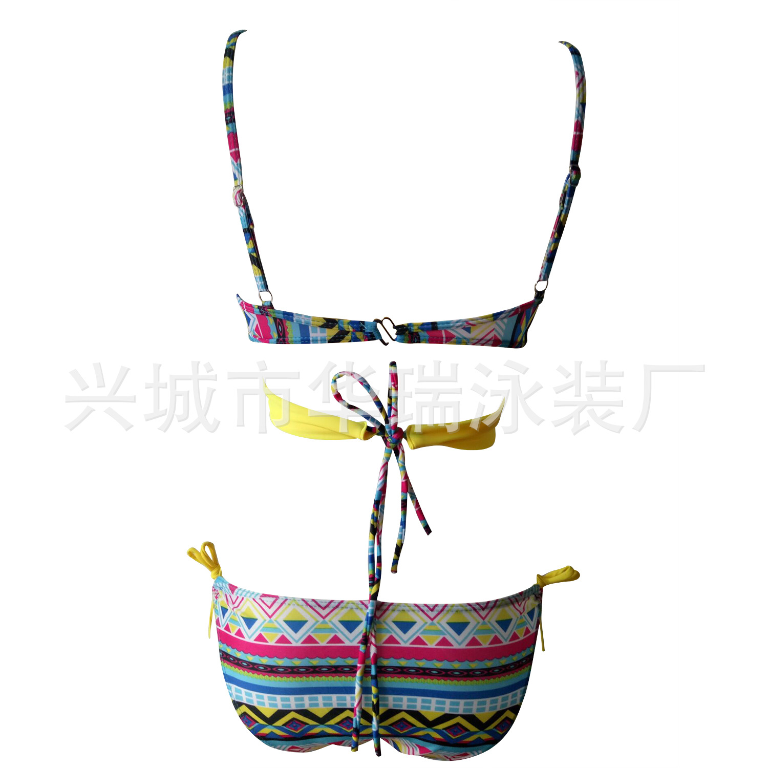 F4690-2 Fashion Sweet Mint Cross Bikini Set Bangdage Beach Swimwear Bathing Suit